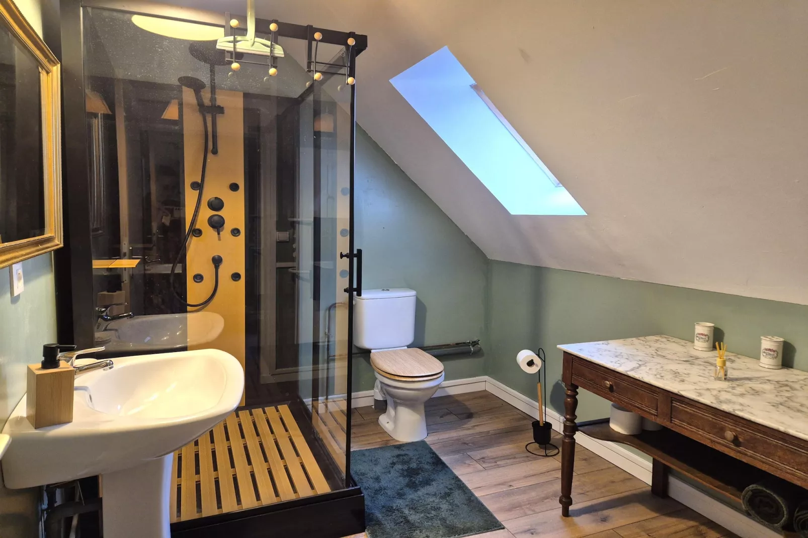 Studio au 1er étage - Badezimmer