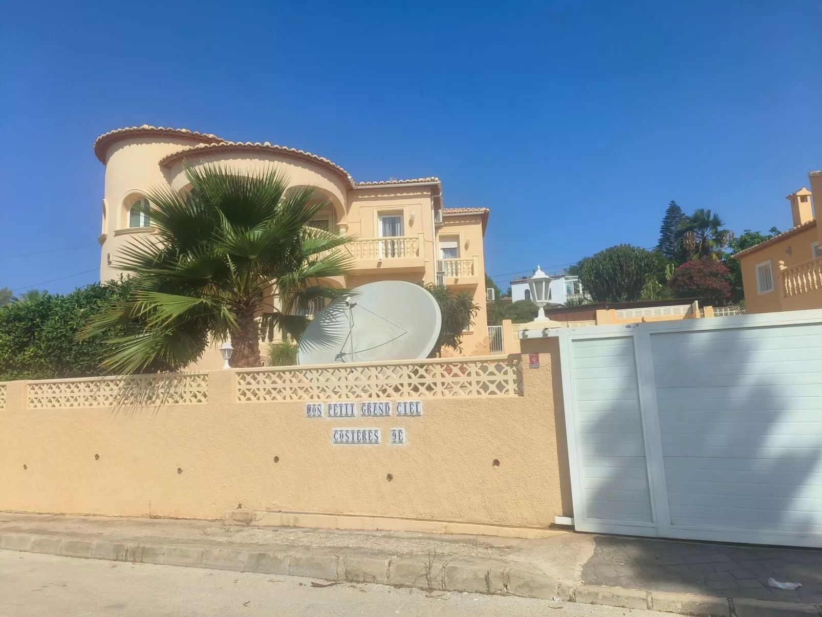 Mein kleiner großer Himmel Calpe - Draußen