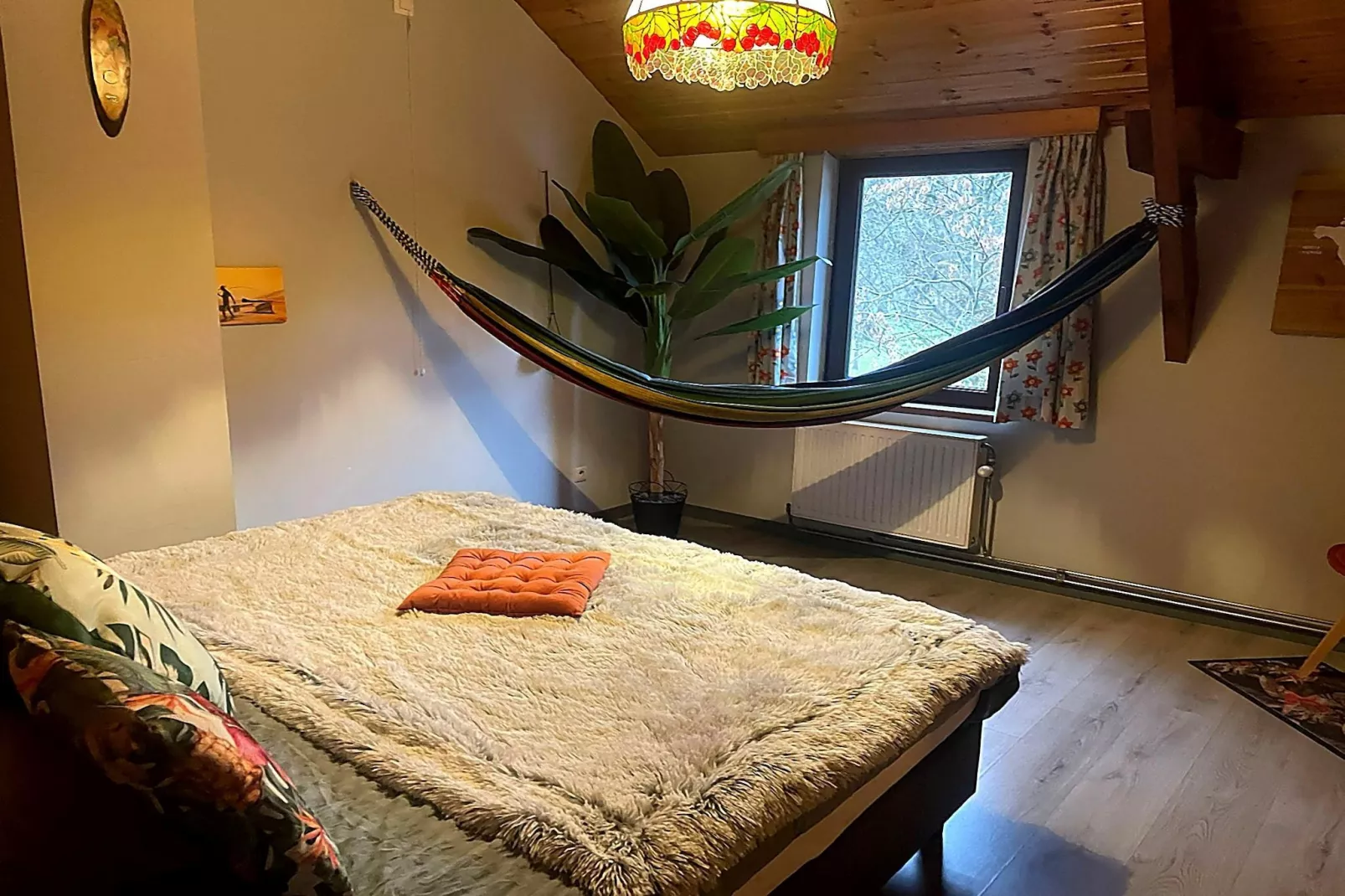 Hondvriendelijke woning met sauna en jacuzzi - Schlafzimmer