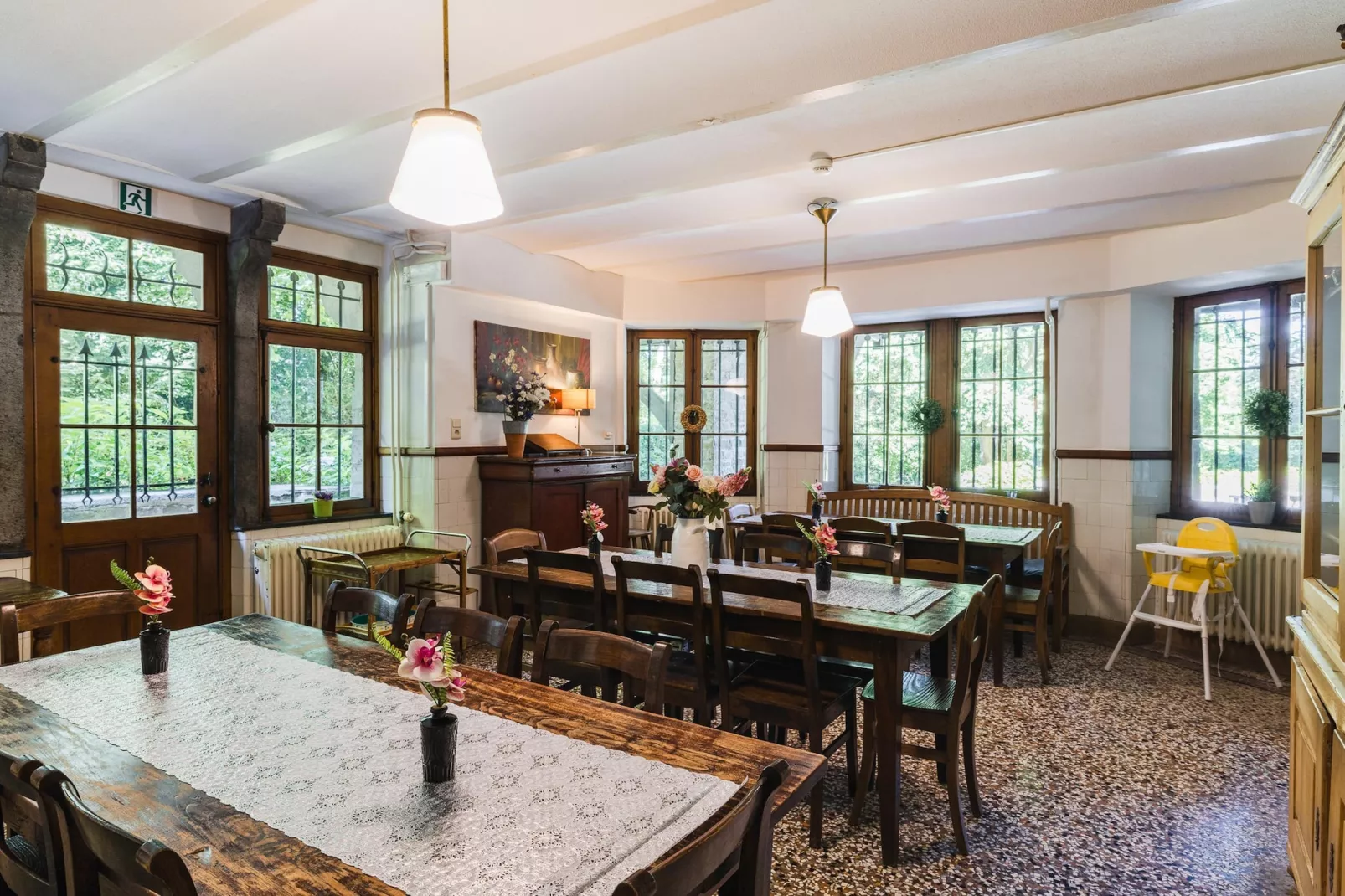 Villa Bel Air-Esszimmer