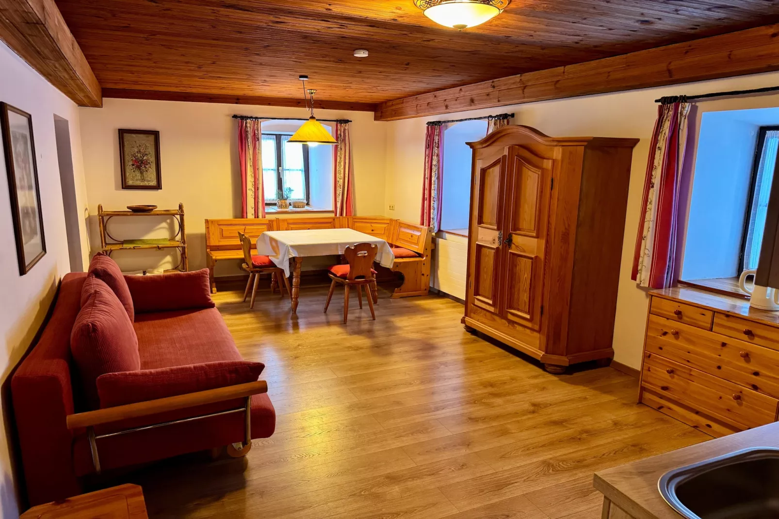 Grafhube Appartements - 2-Raum-Dining room