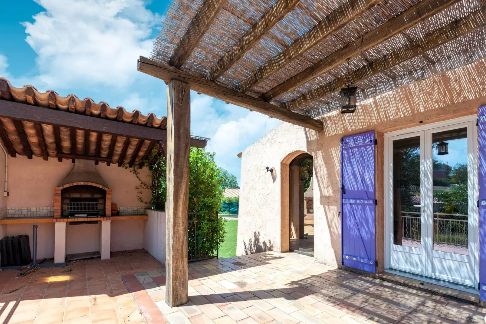 Mimosas-Terrasse / balcon