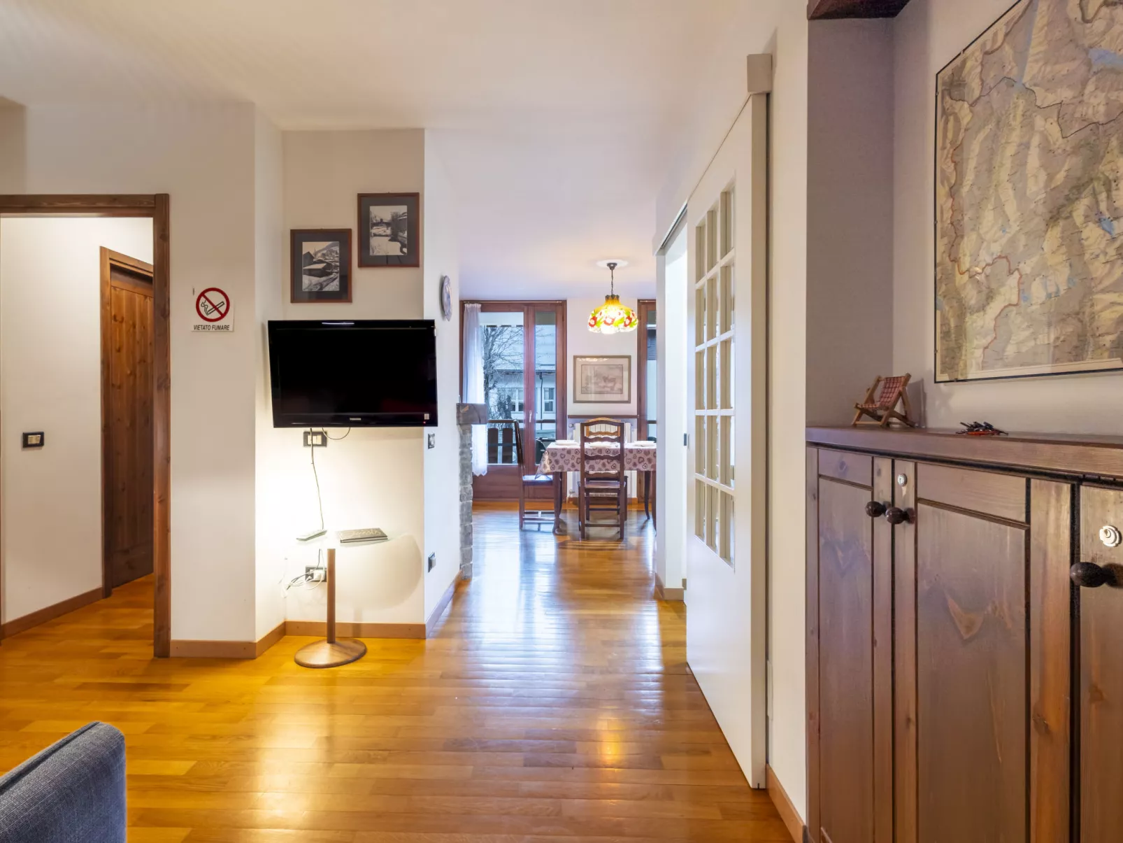 Monte Confinale Terrace View-Inside