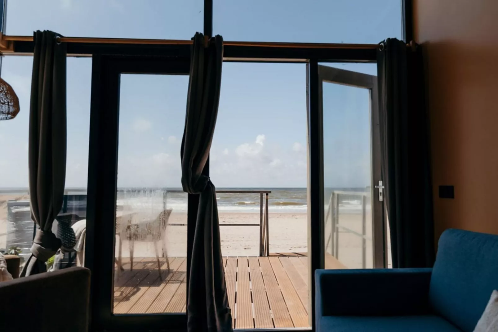 Zeehut Petten - Aussicht Sommer