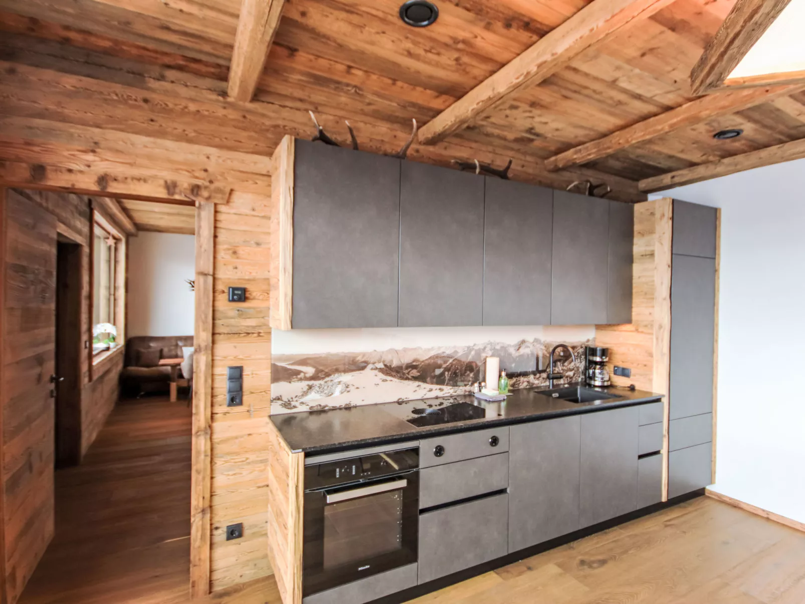 Chalet Ebenholz-Drinnen