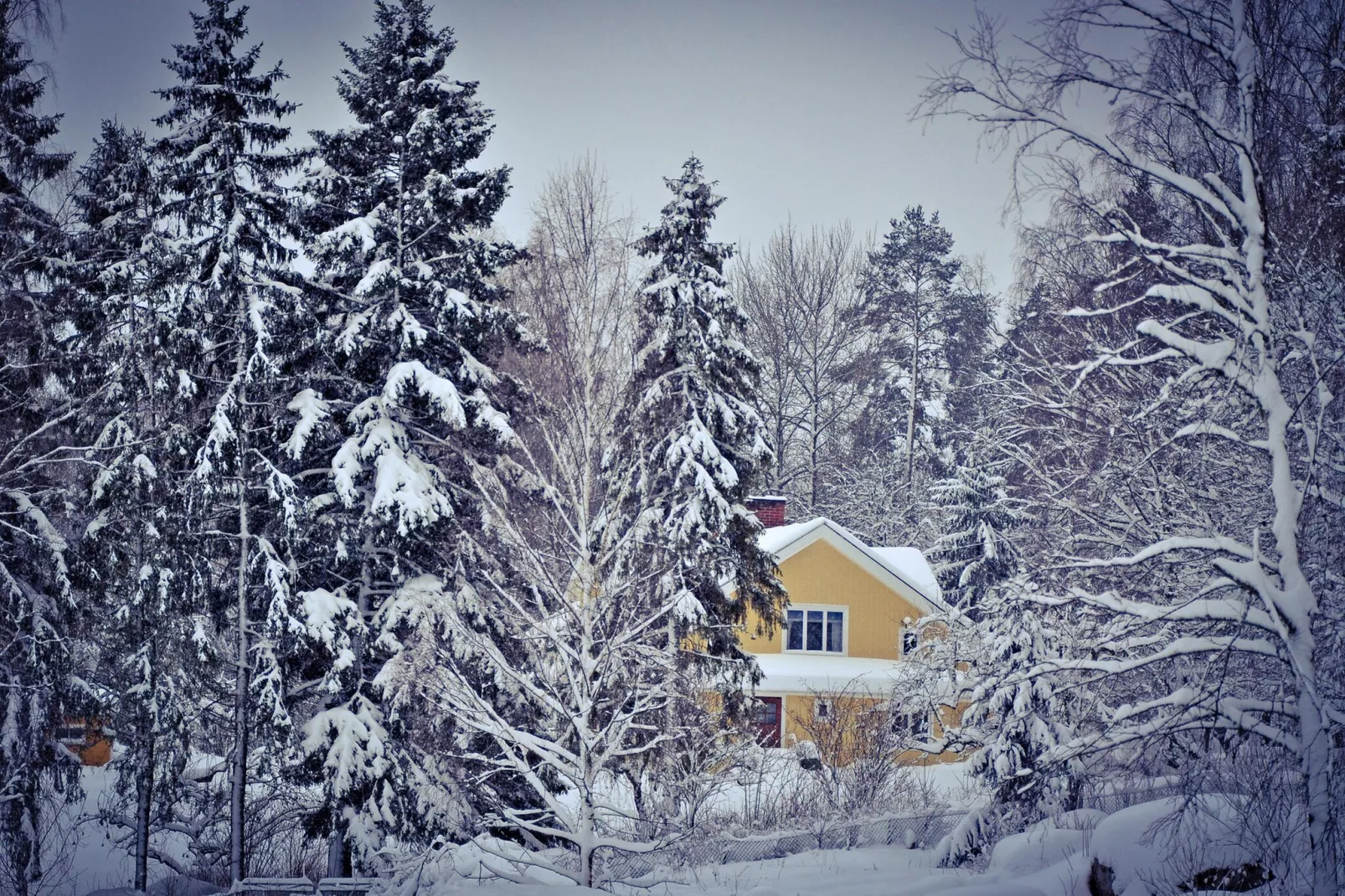 The Farm-Exterior in winter