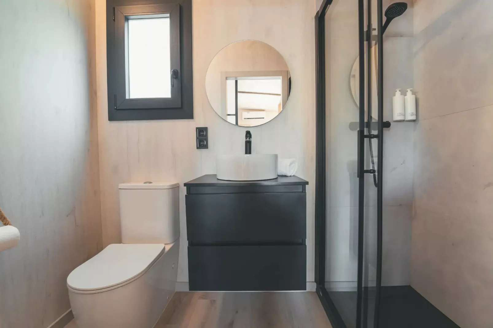 HOLA CAMP SANT SALVADOR-Tiny House-Badezimmer