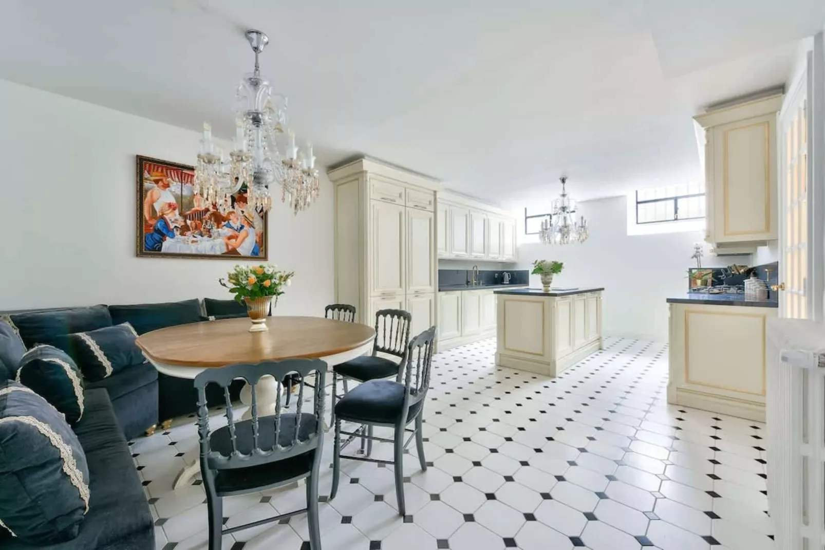 Noble demeure de luxe en plein coeur de Paris-Wohnzimmer