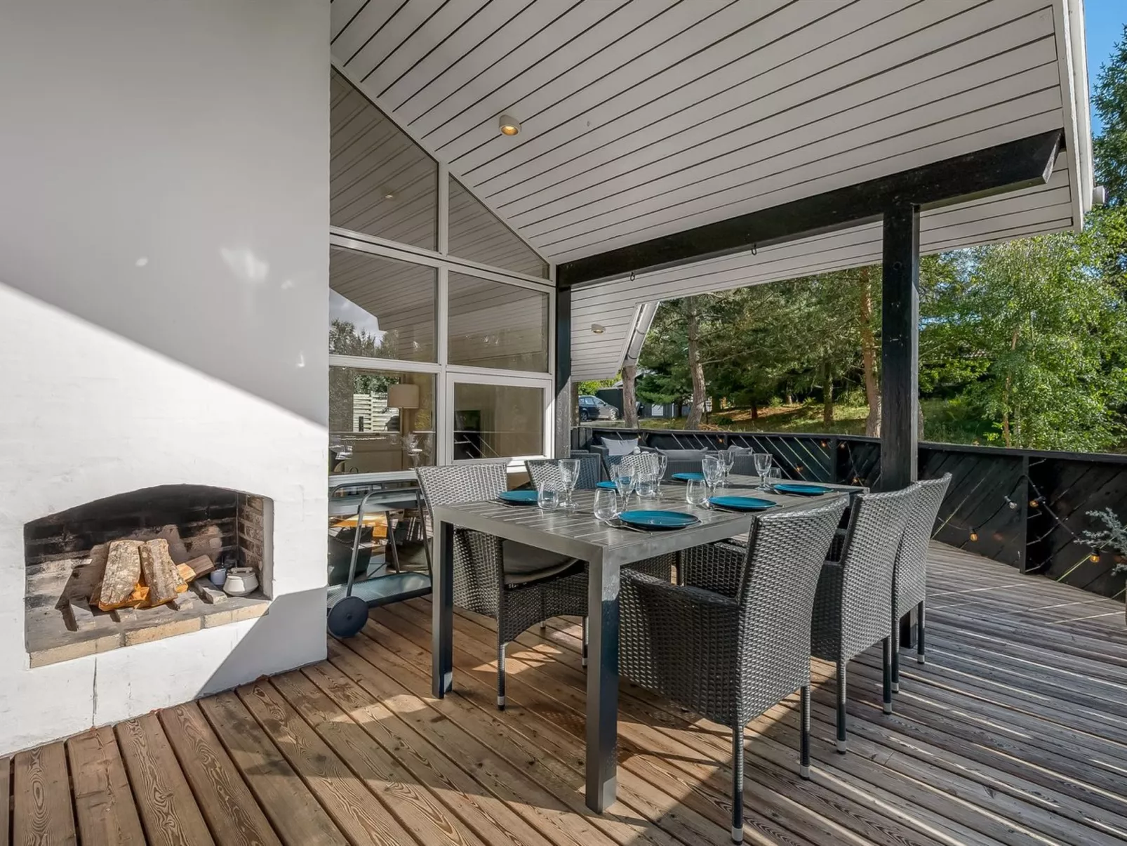 "Margrethe" - 600m from the sea-Draußen