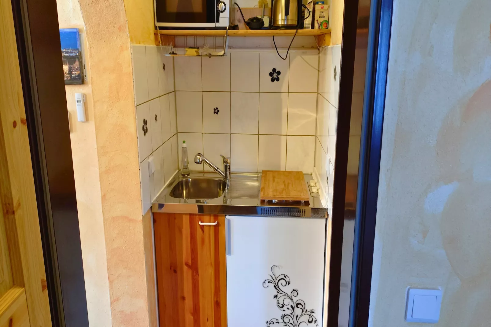 Ferienwohnung in Arrach bei Großer Arber-Küche