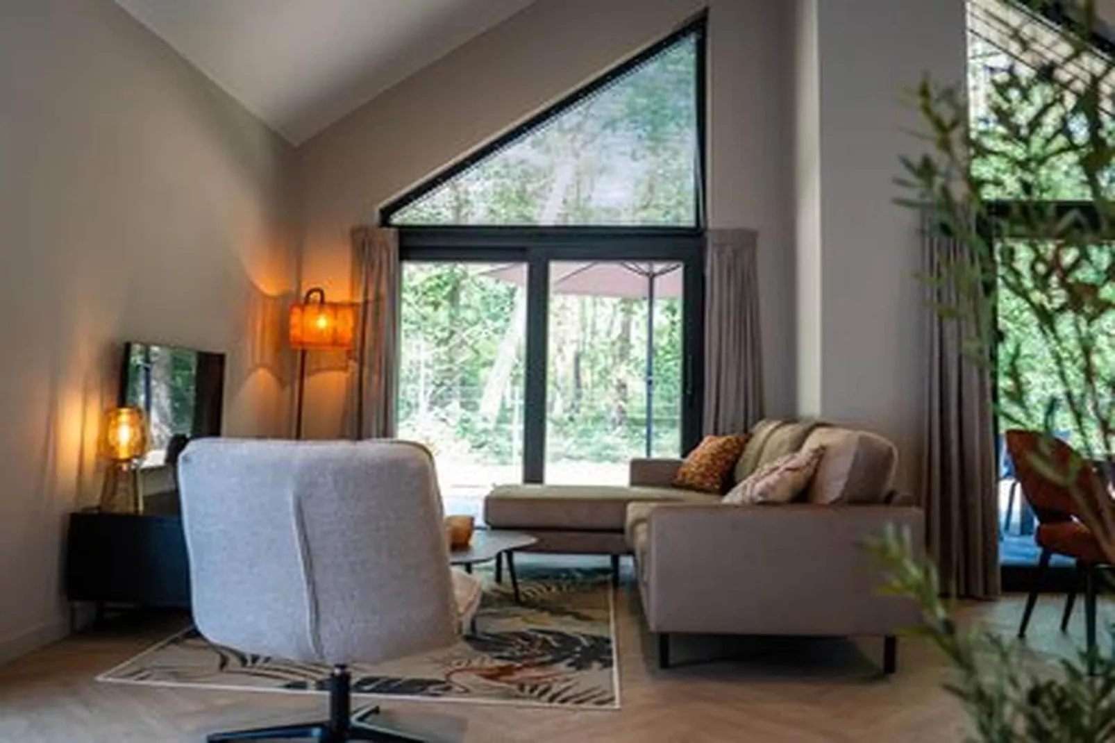 Ecovilla Boszicht Luxe-Salon