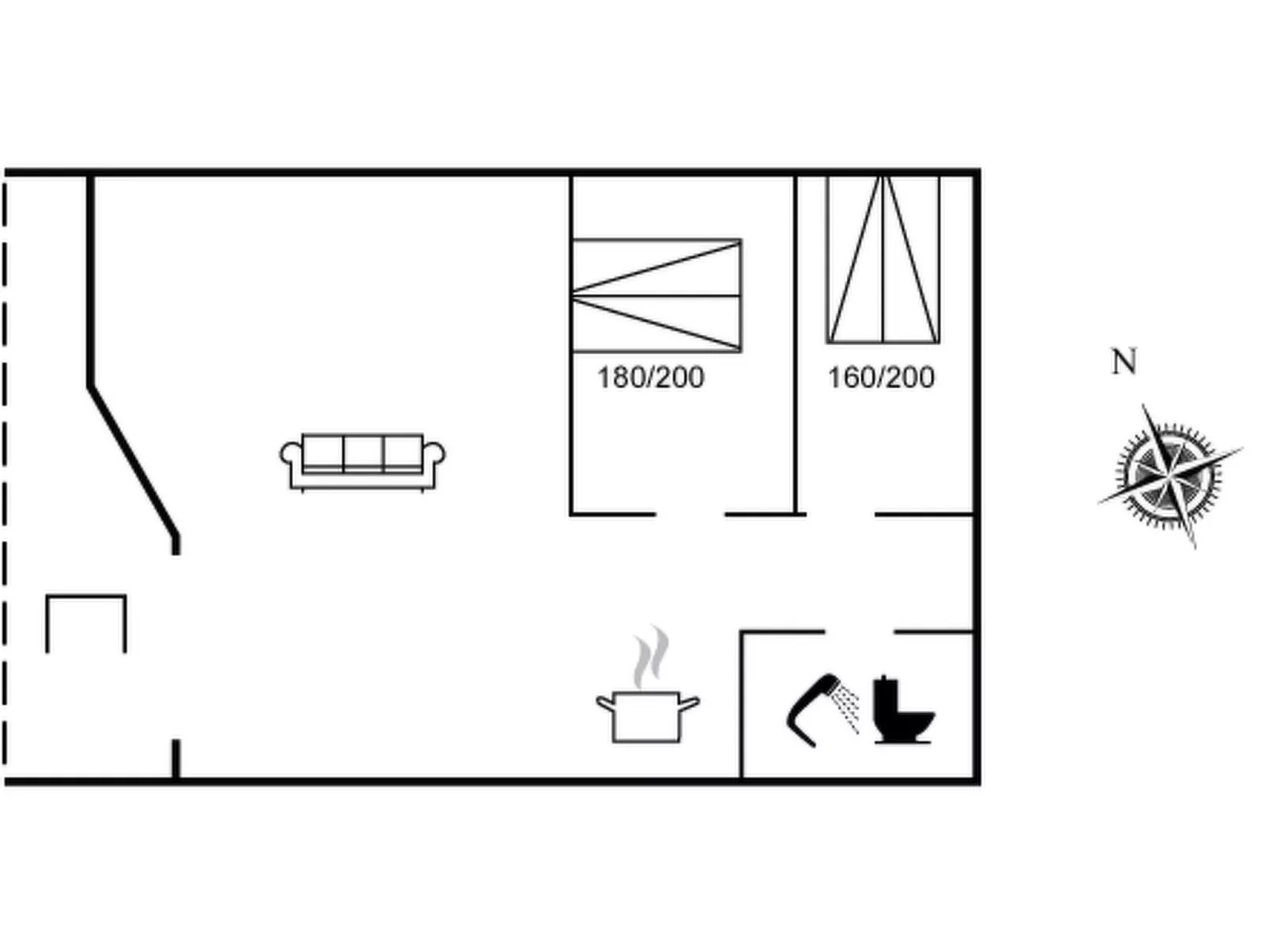 "Holmfridur" - 1.1km from the sea - Drinnen
