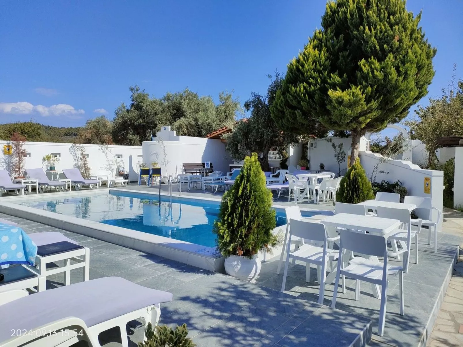 Skiathos Ferienhaus - Drinnen