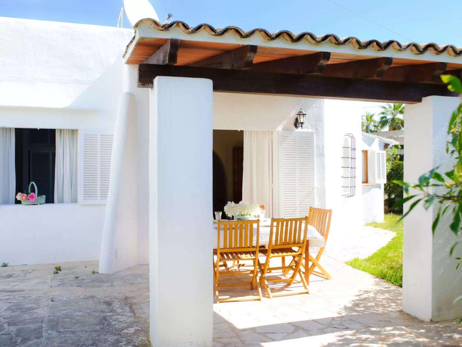 In Cala D'or mit Schöner Terrasse - Draußen