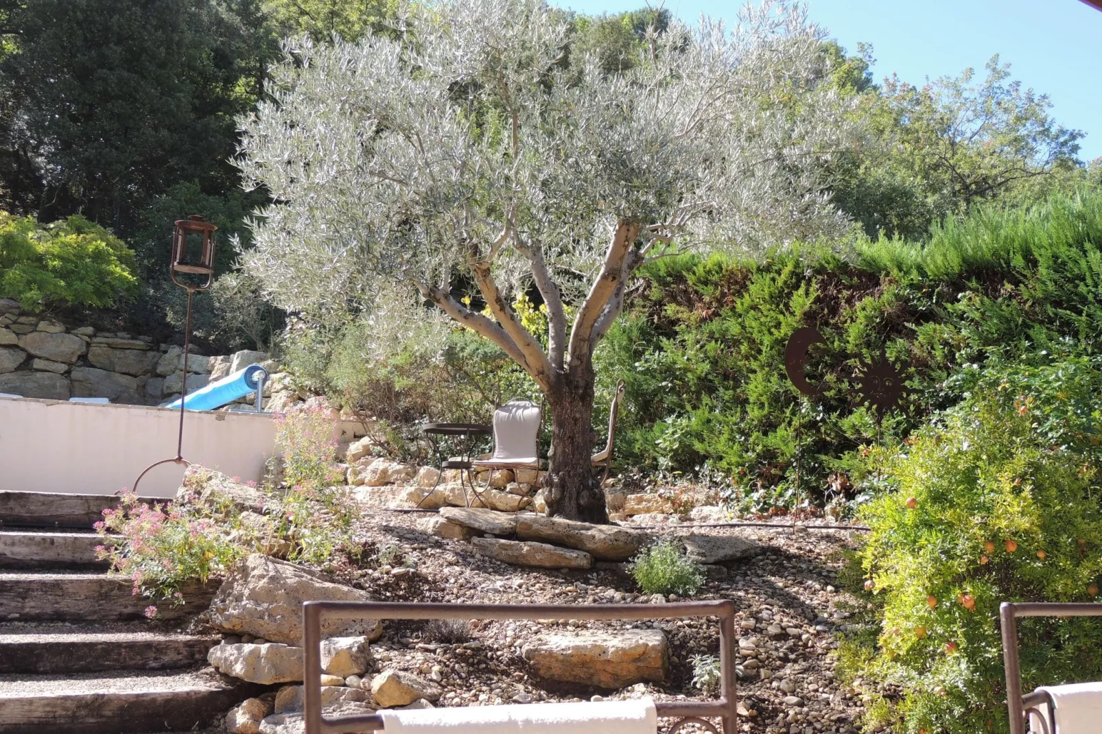 LE BASTIDON-Gardens in summer