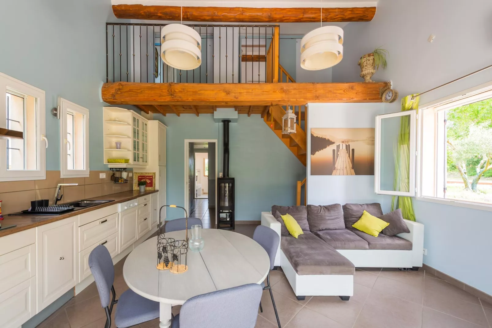 Maison Saint Victor-Living room