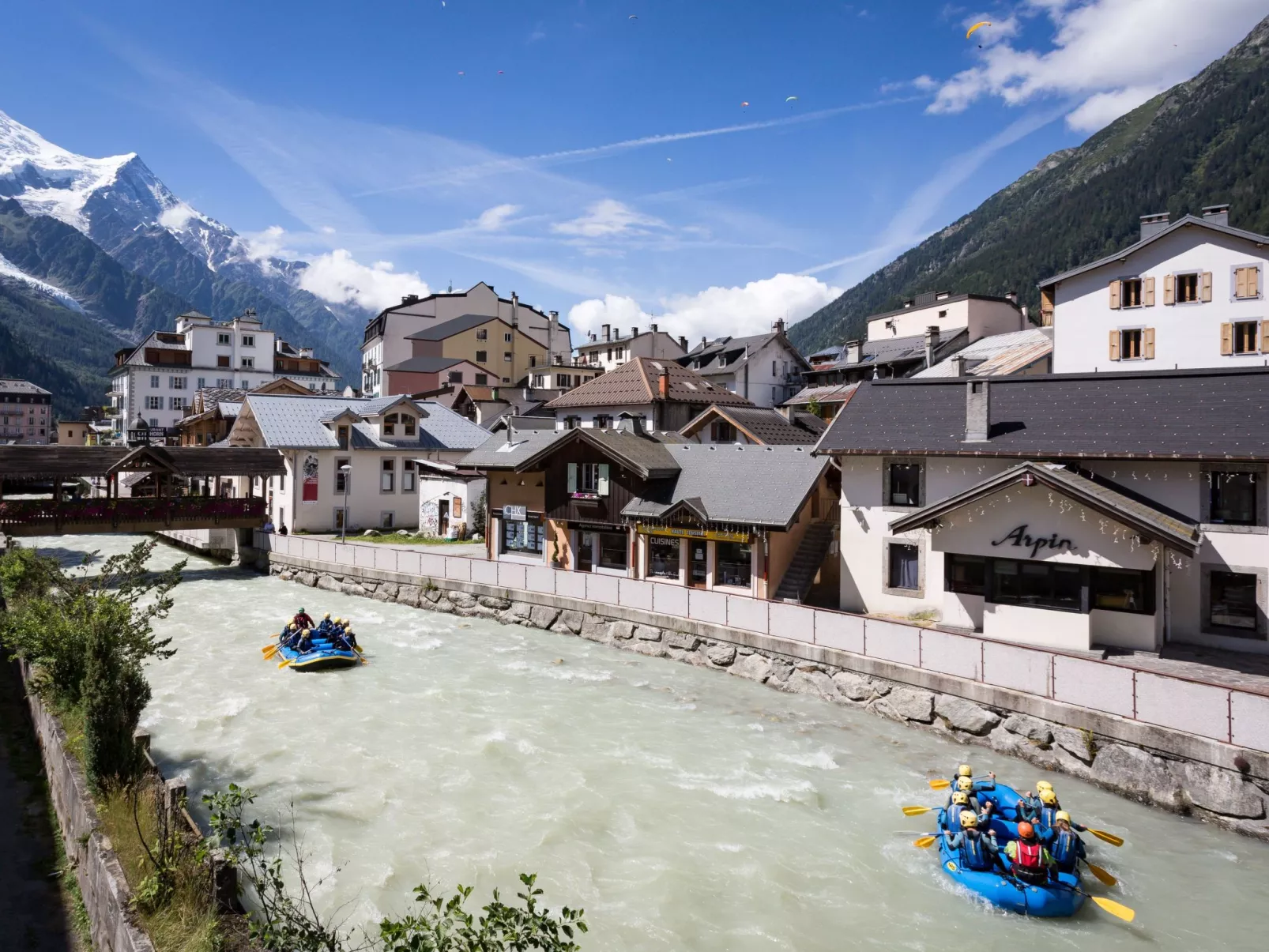 Wohnung in Chamonix Centre-Ville und Bergblick - Image-tags.info