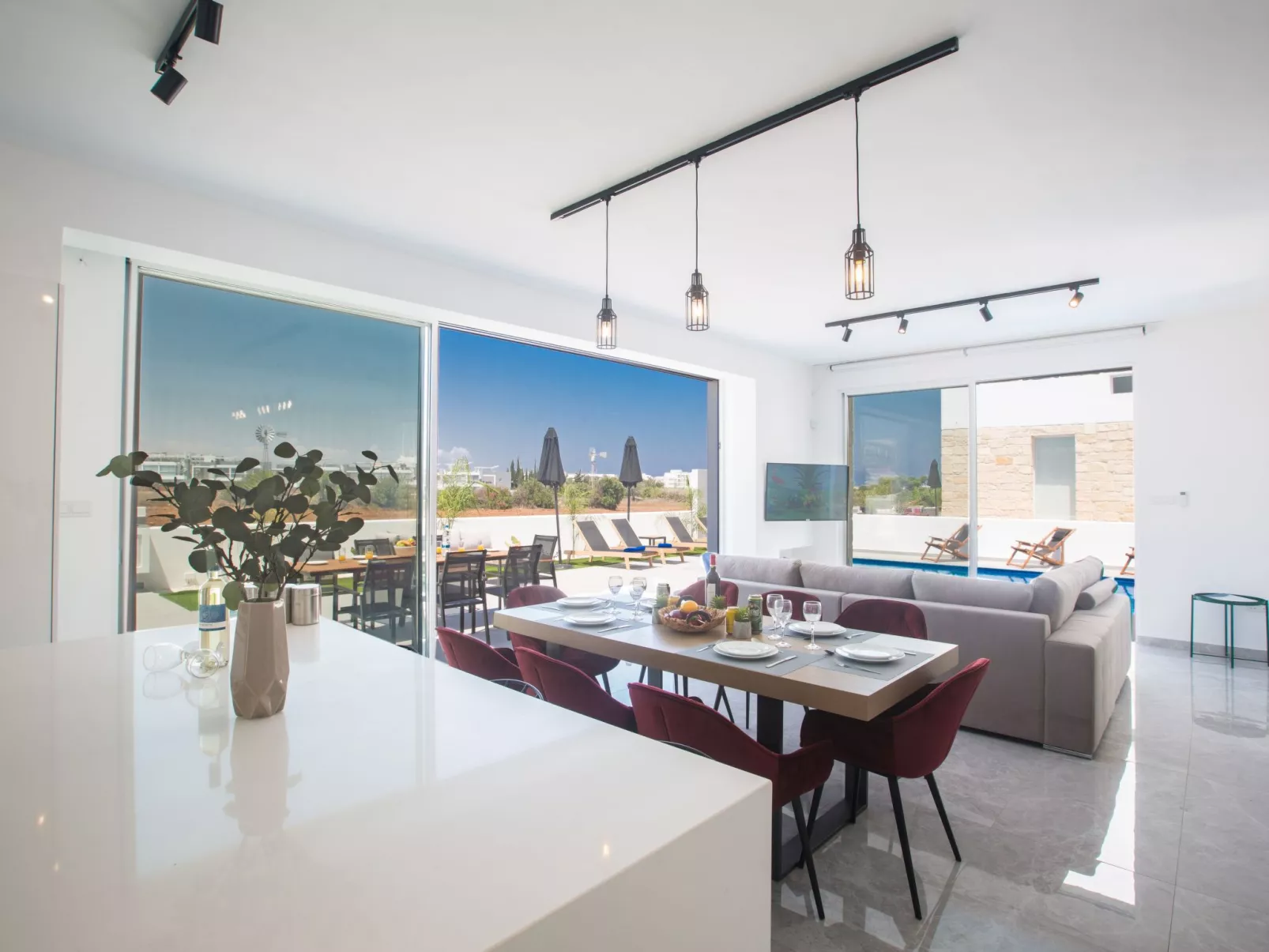 Protaras Vie Bleu Villa mit Pool, im Zentrum - Image-tags.info