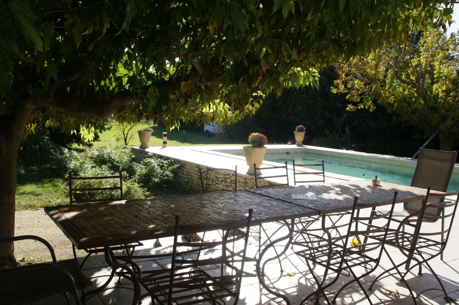 Maison de vacances Le Thor-Terrace balcony