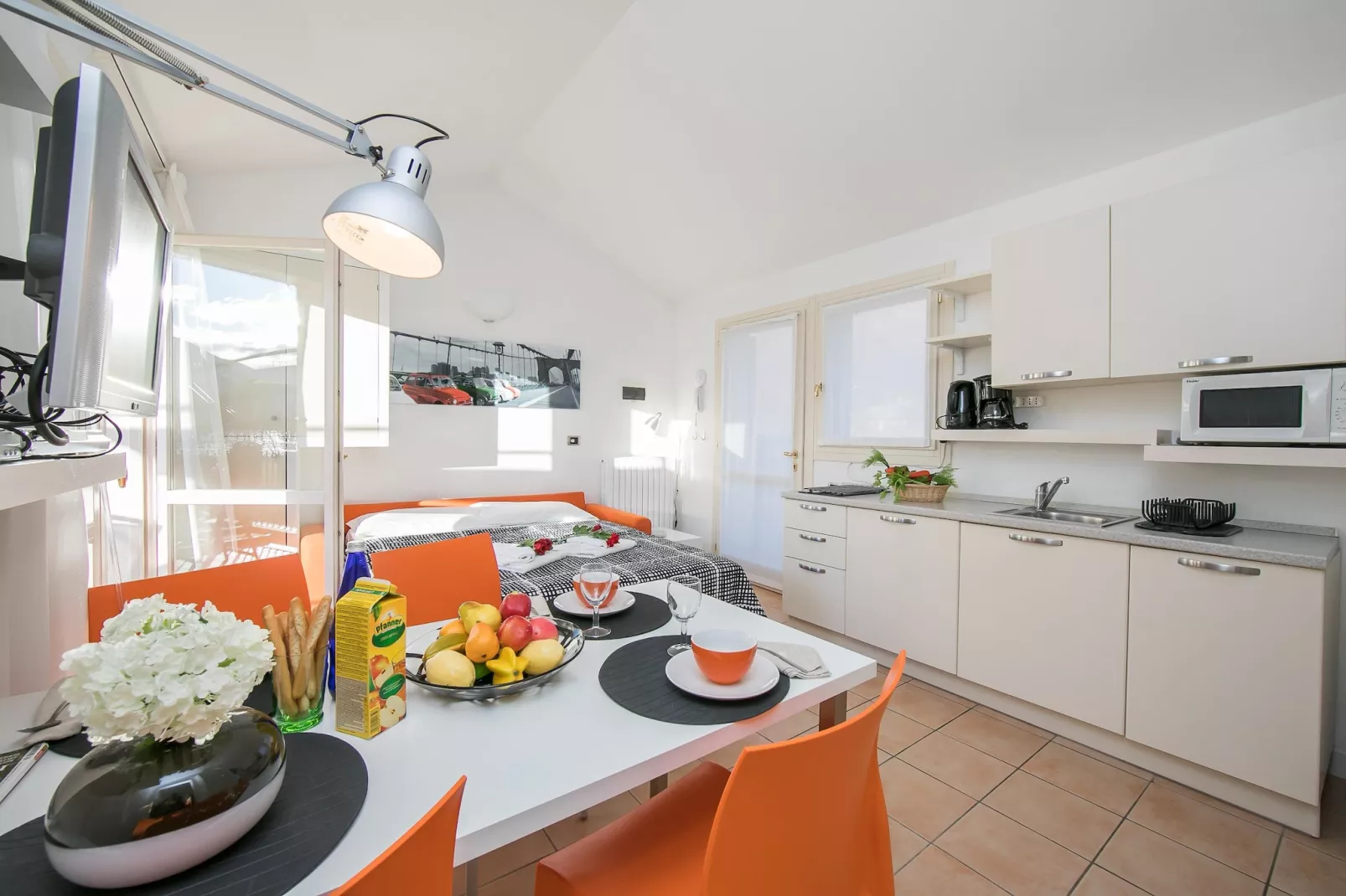 RESIDENCE PORTO LETIZIA - VILLAS-STUDIO 4 PAX VISTA LAGO PLUS 8213 - VSLP4 - Kitchen