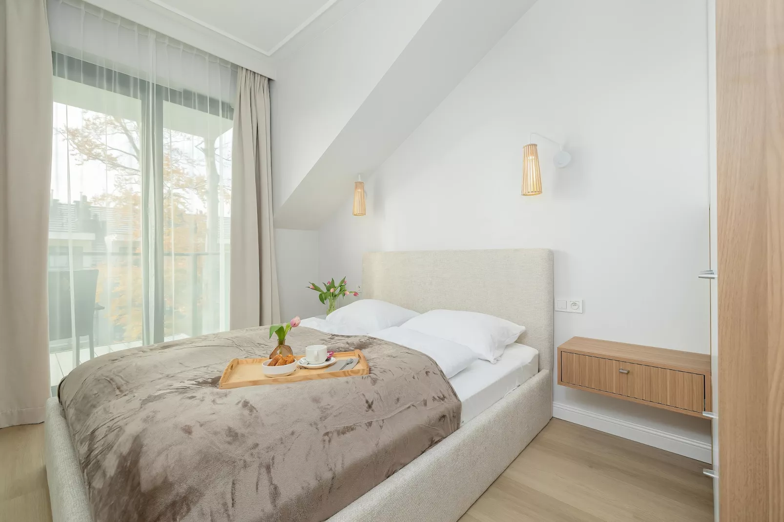 Apartament Szczecińska 3/B210 Niechorze-Schlafzimmer