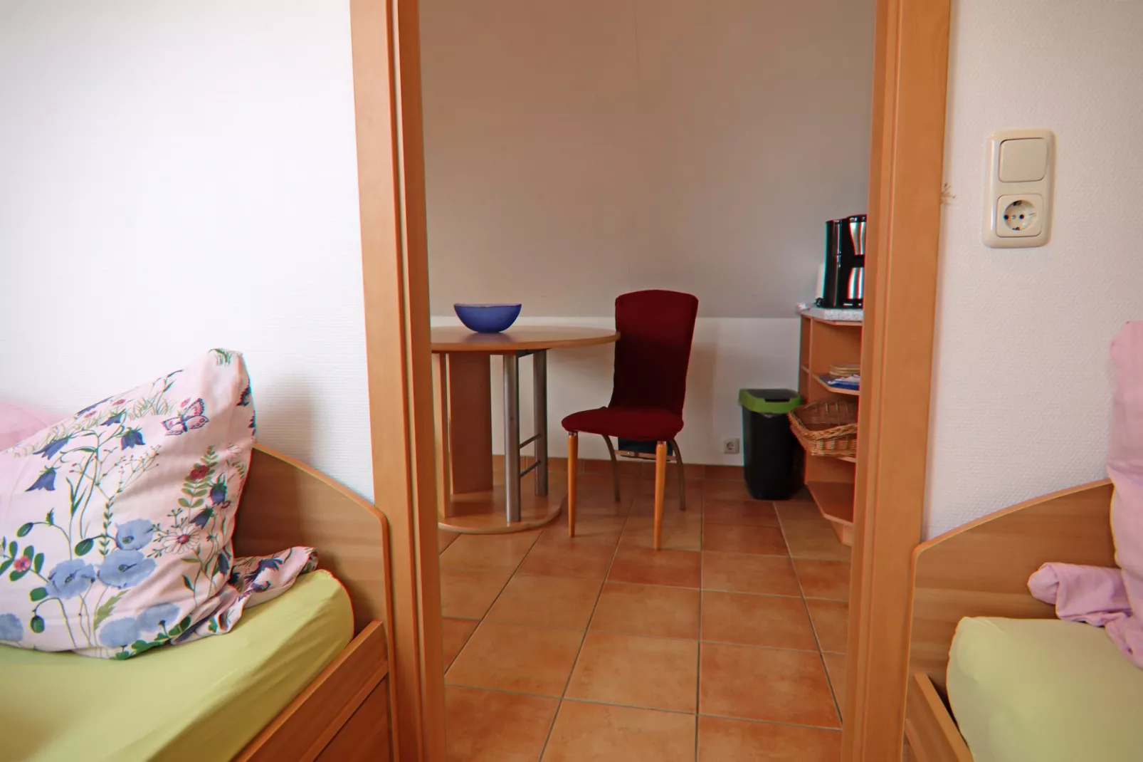 Ferienwohnung Eva mit Meerblick - strandnah - Schlafzimmer