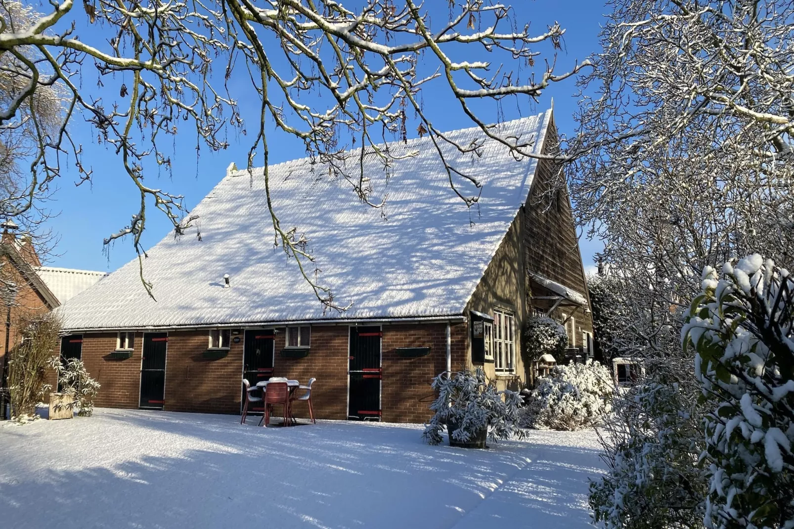 De Hofstede-Extérieur hiver