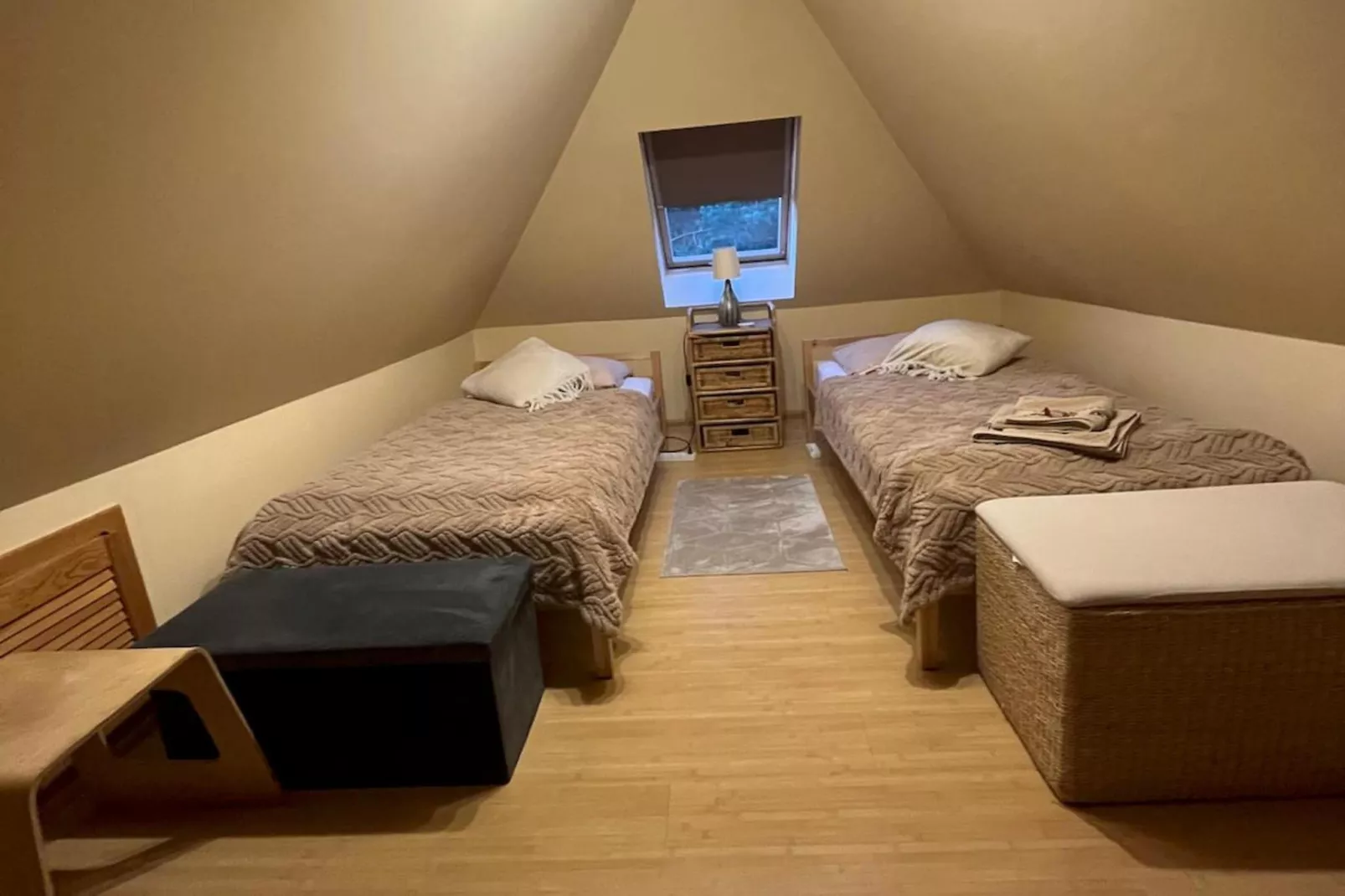 Dom wakacyjny w Krzyni dla max 7 osób-Schlafzimmer