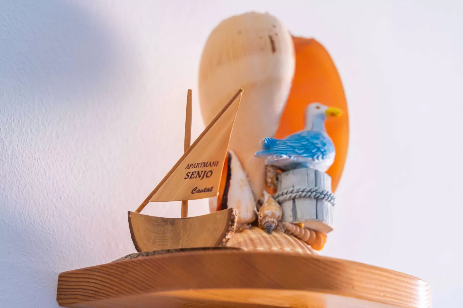 Apartments Senjo - Studio Apartment with Balcony and Sea View (Apartman 2)