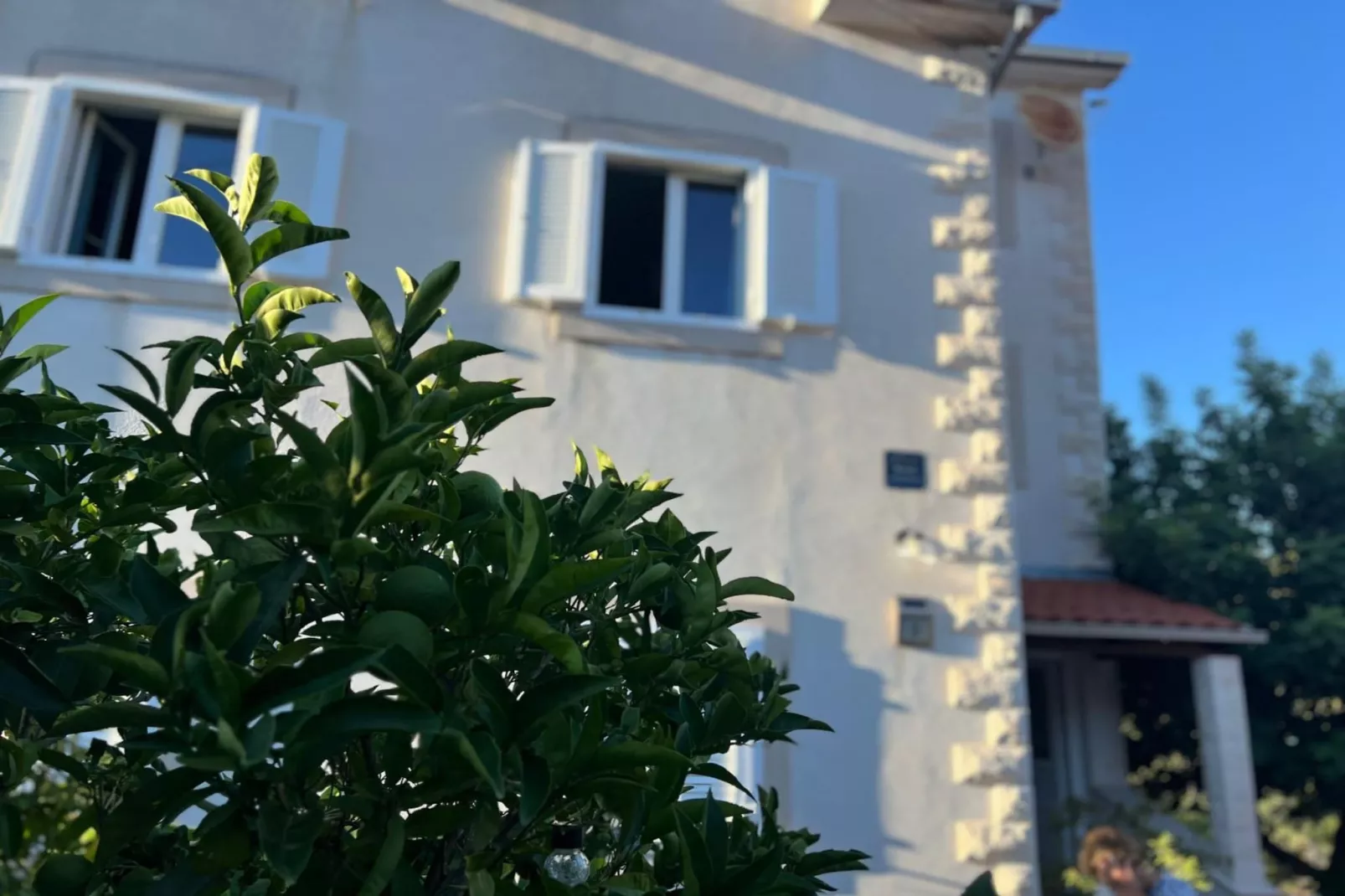 Villa Stella - Two Bedroom Apartment with Balcony and Sea View (Carla)-Im Freien