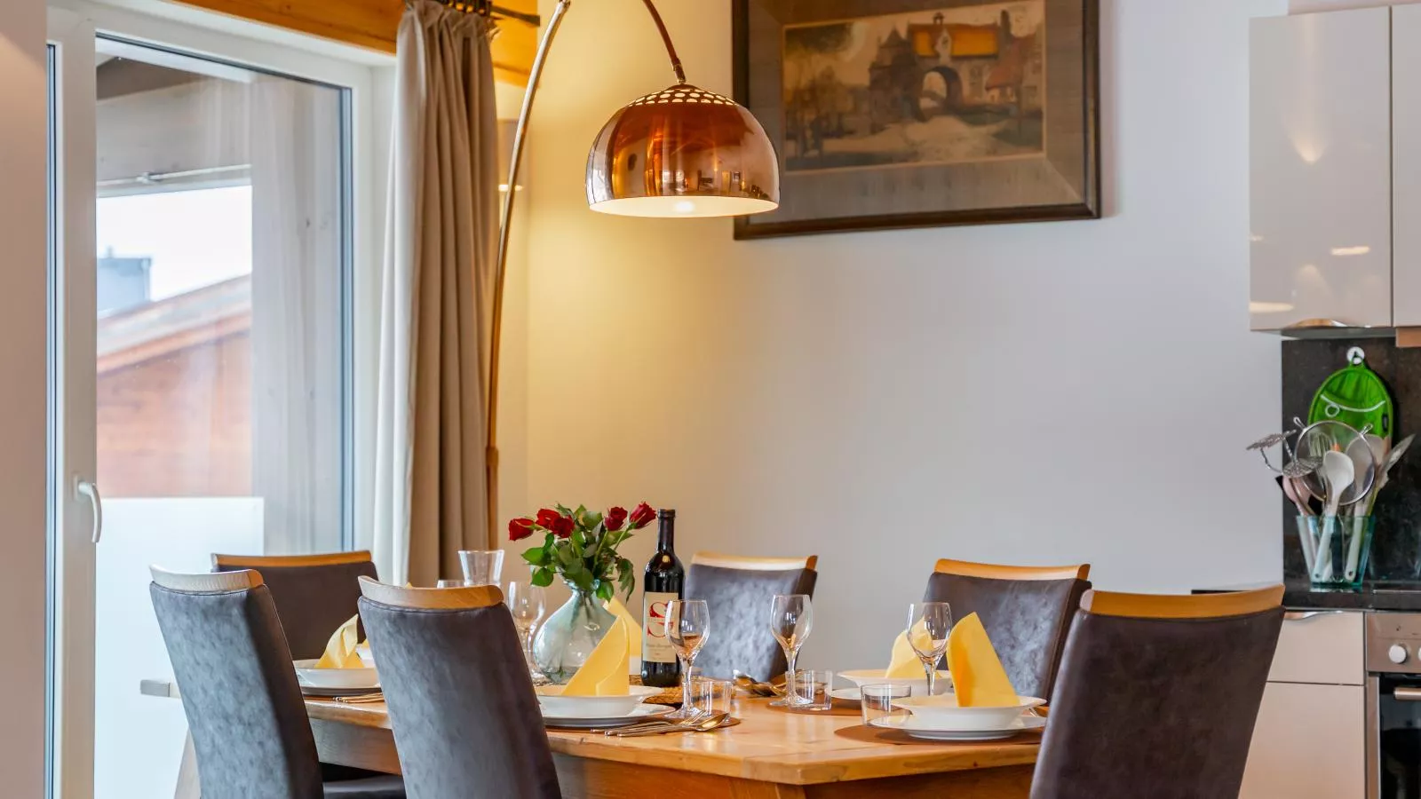 Salzach Lodge-Salle à manger