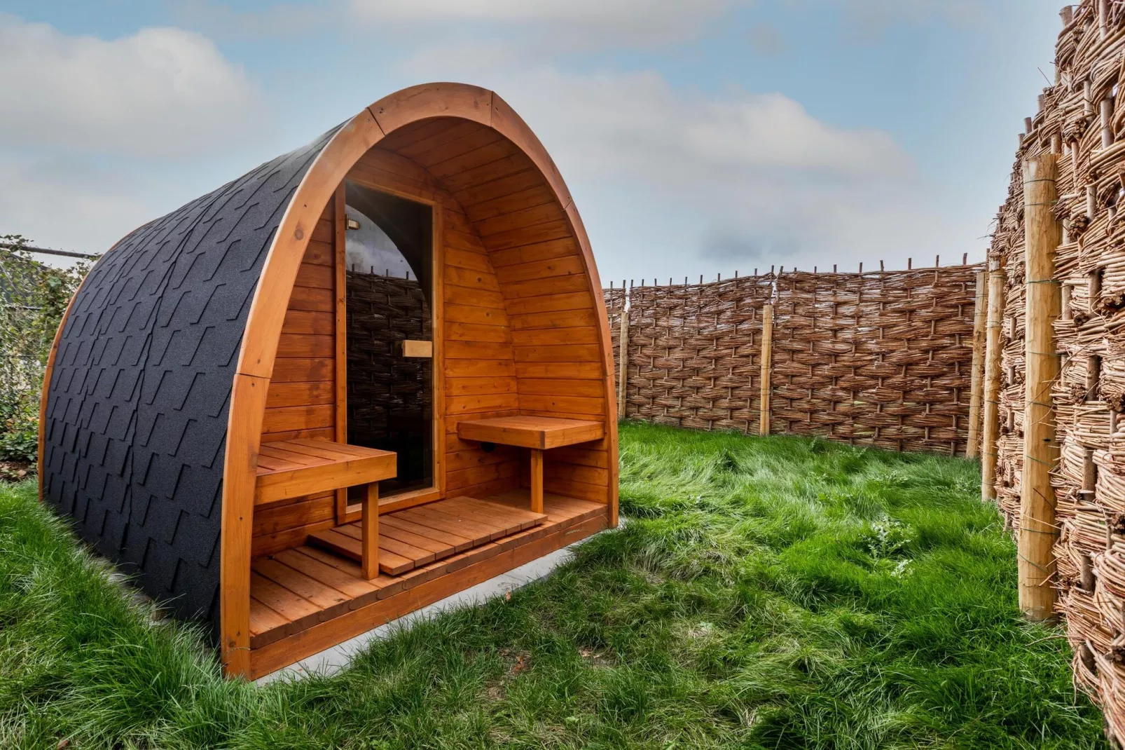 Schaelsbergerbosch - Fireplace & Sauna-Terrasse / balcon