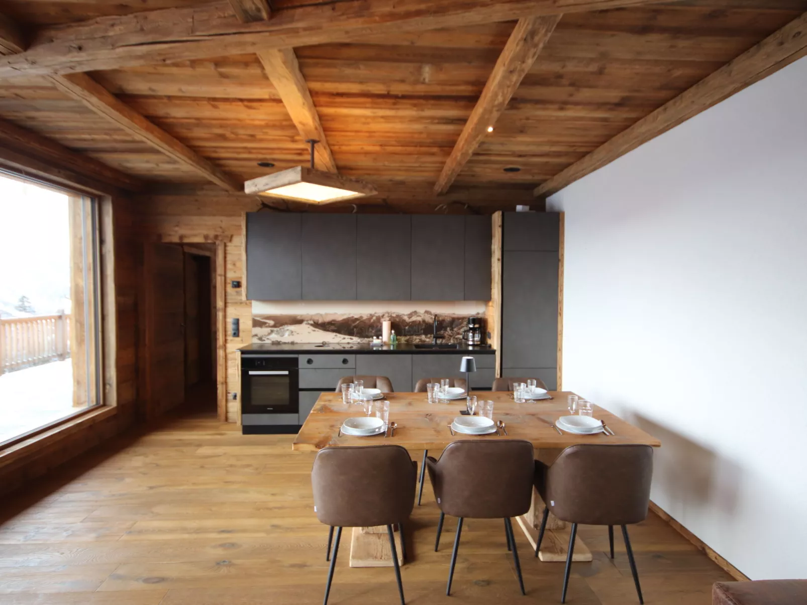 Chalet Ebenholz-Drinnen