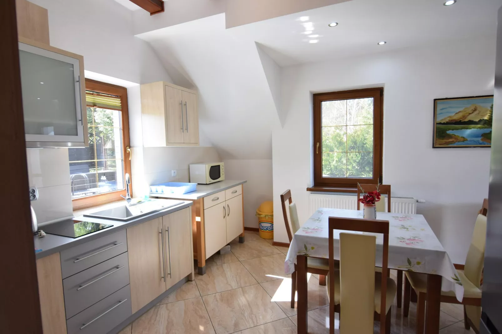 Apartament wakacyjny w Kiedrowicach dla max 6 osób-Küche