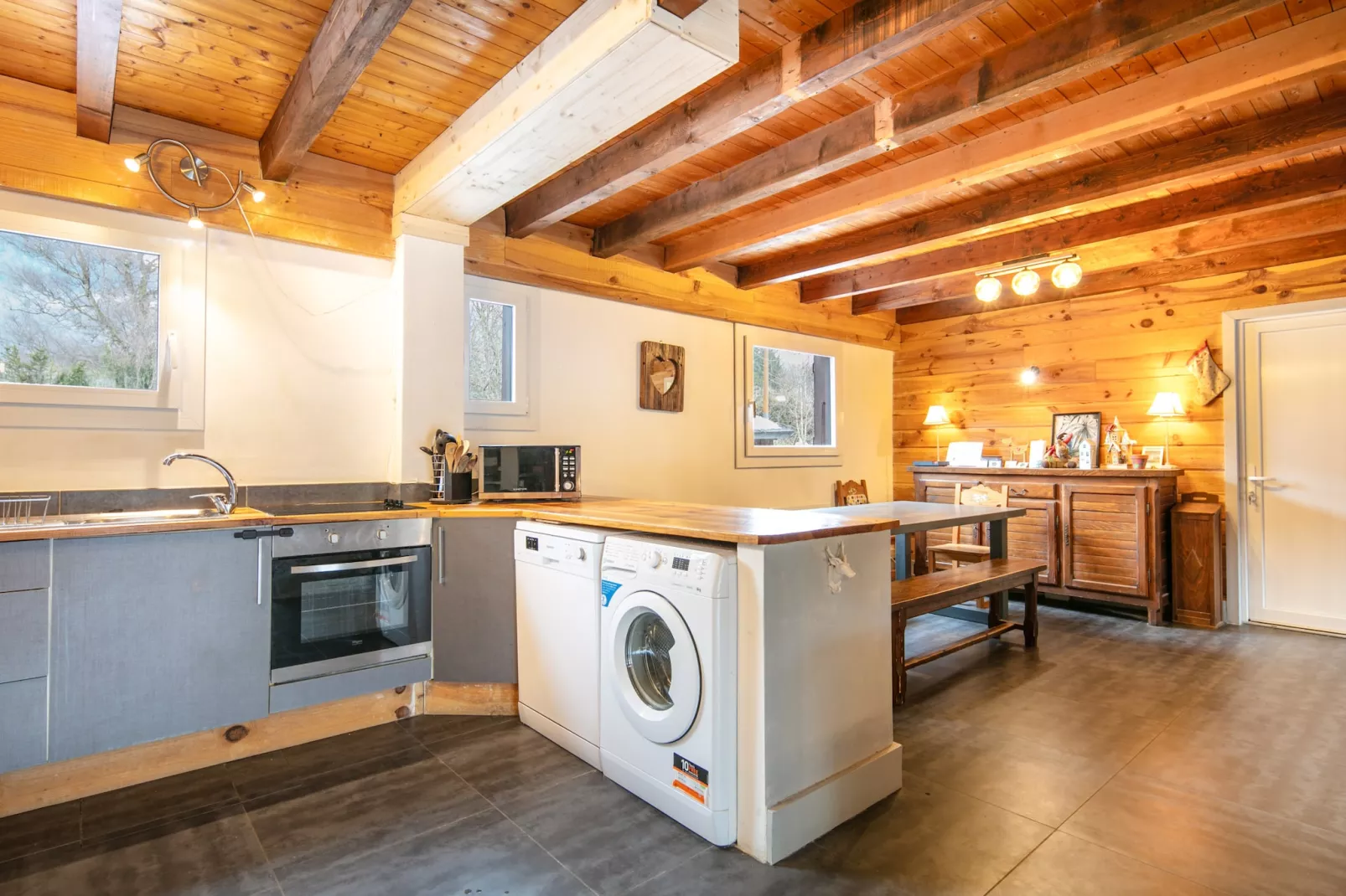 Chalet Les Marmottes - 5P8-Kitchen