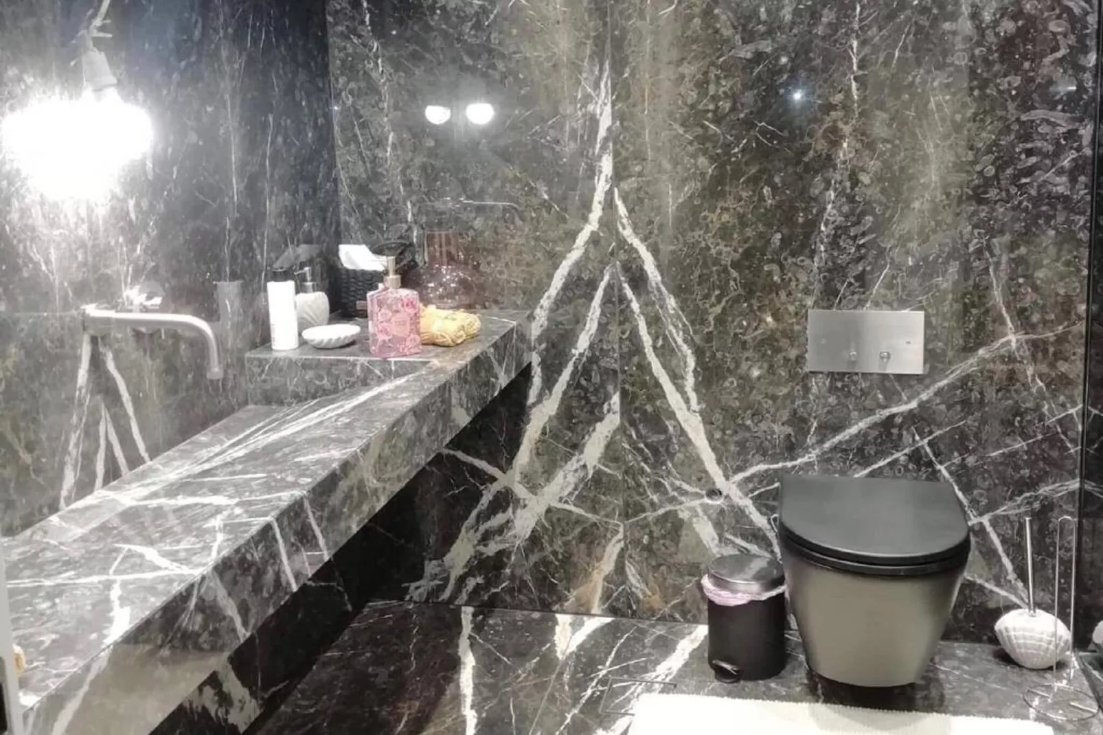 Luxury Villa at Vrahniou-Bathroom
