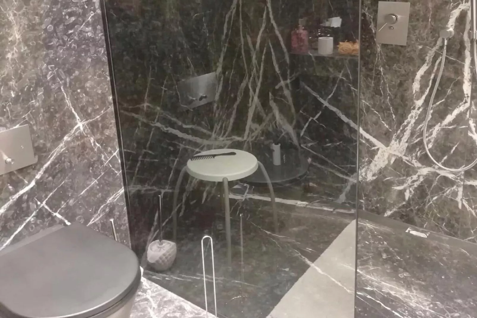 Luxury Villa at Vrahniou-Bathroom