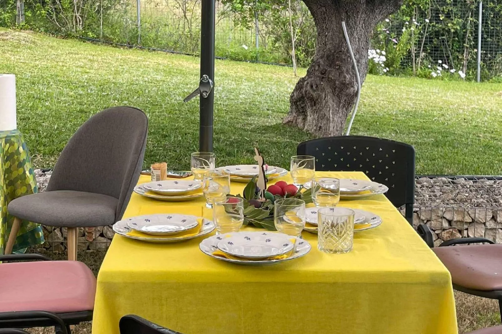 Luxury Villa at Vrahniou-Gardens summer