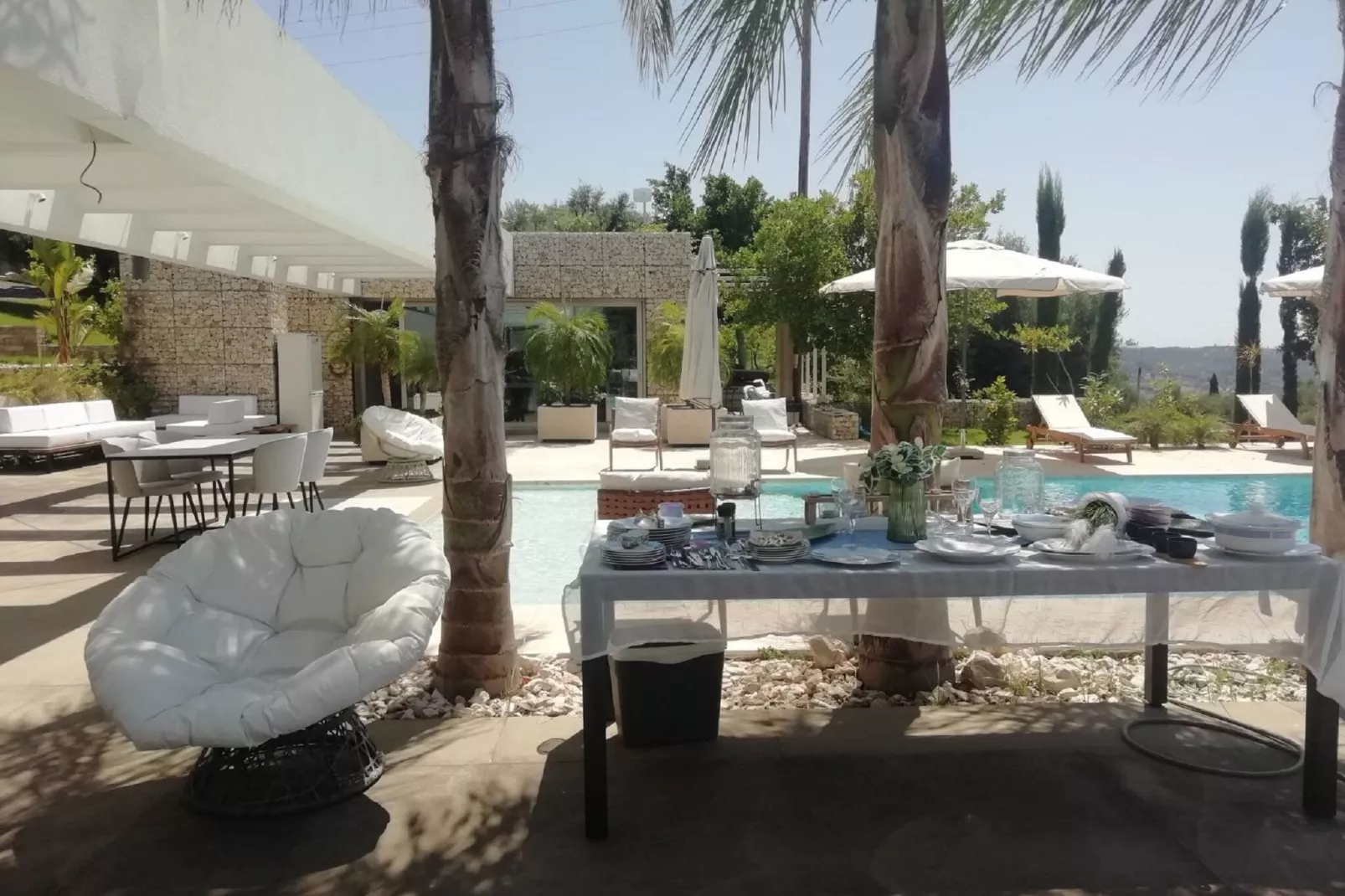 Luxury Villa at Vrahniou-Gardens summer