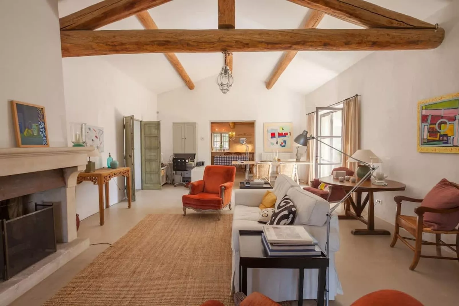 Villa Les Beaumettes - Havre de paix dans le Luberon-Living room