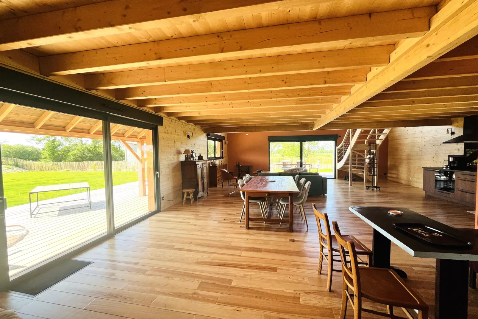 Maison de Vacances XXL Gouville sur mer-Living room