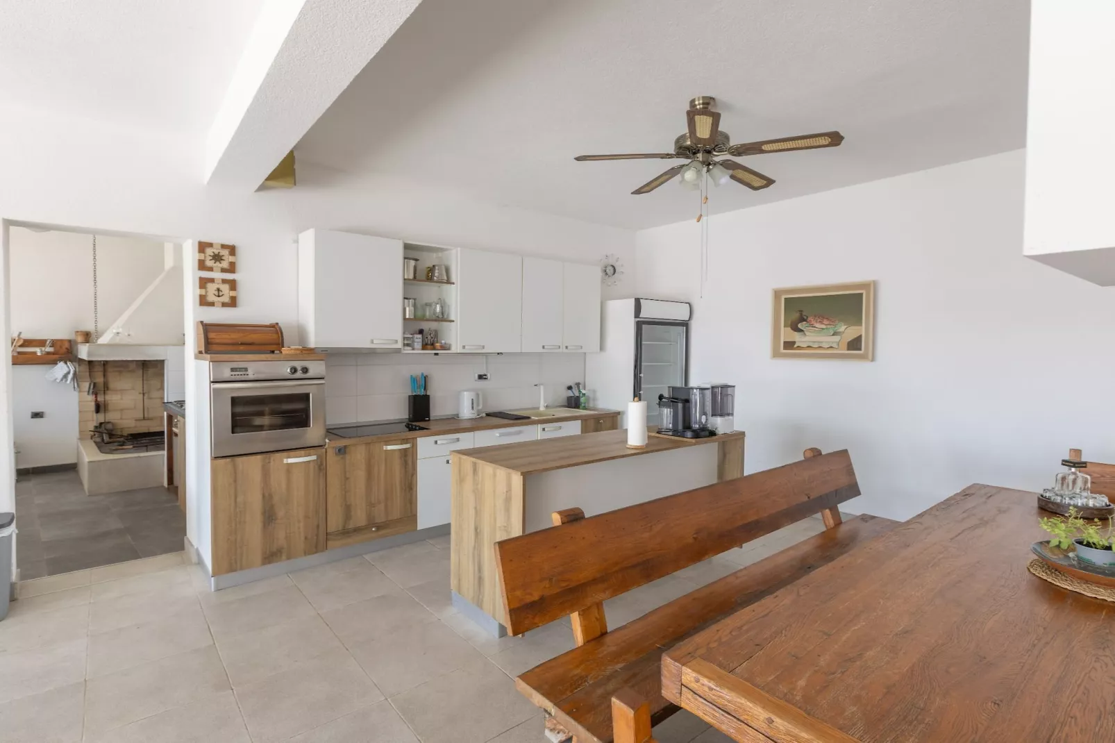 Villa Blanka - Six Bedroom Villa with Swimming Pool and Sea View-Esszimmer