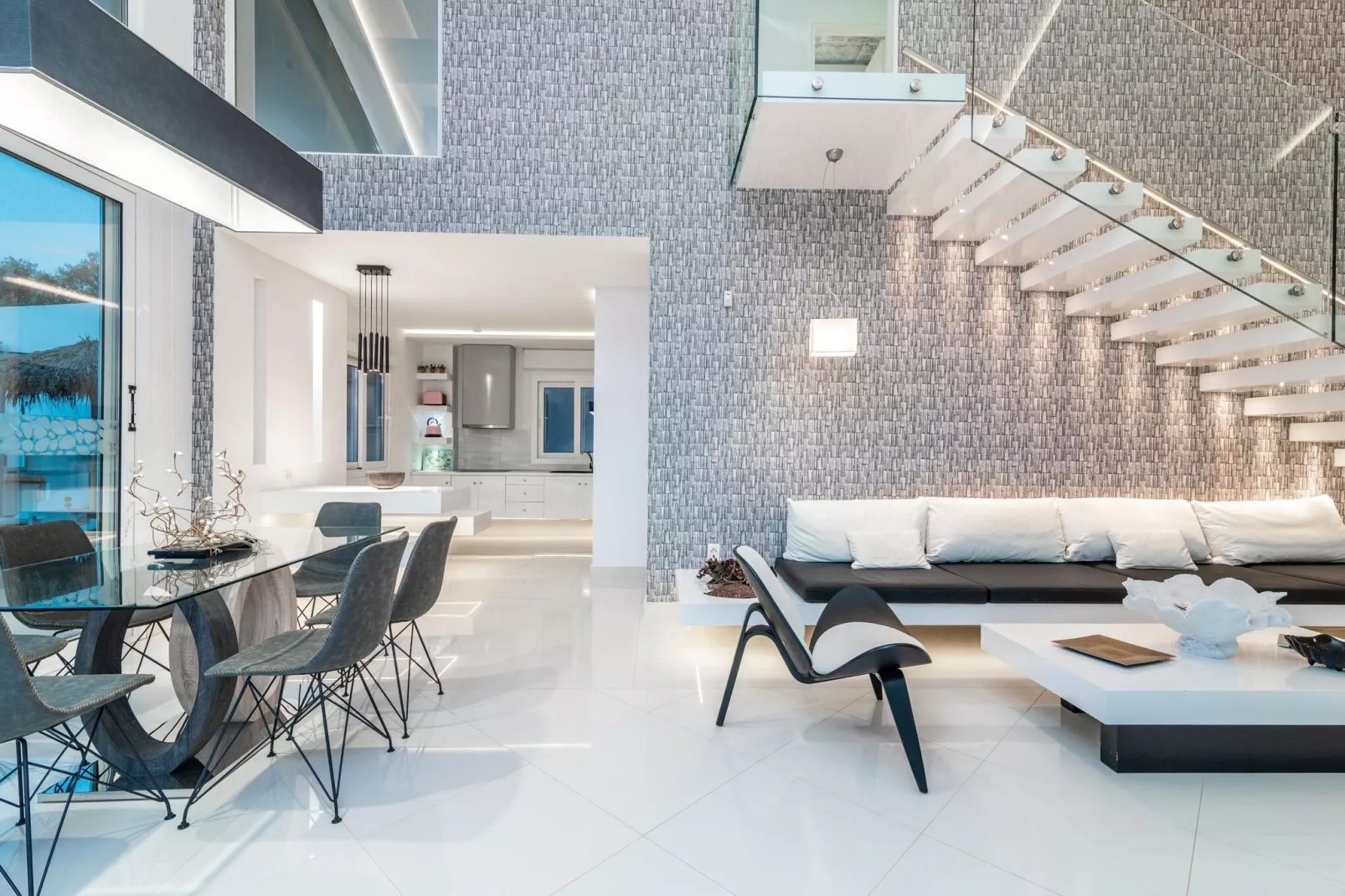 Luxury Villa Cavo Mare Meltemi-Salon