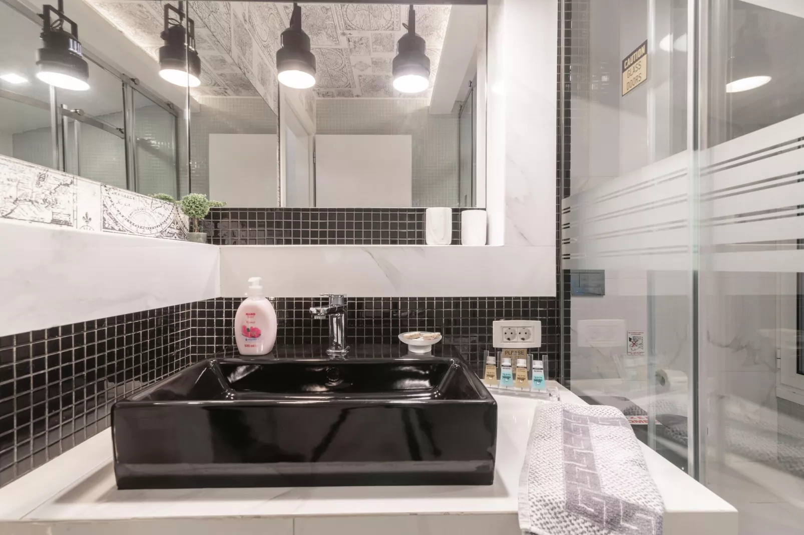 Luxury Villa Cavo Mare Meltemi-Salle de bain