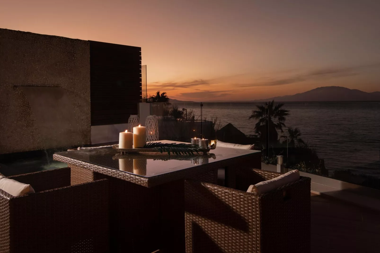 Luxury Villa Cavo Mare Meltemi-Balcon-terrasse