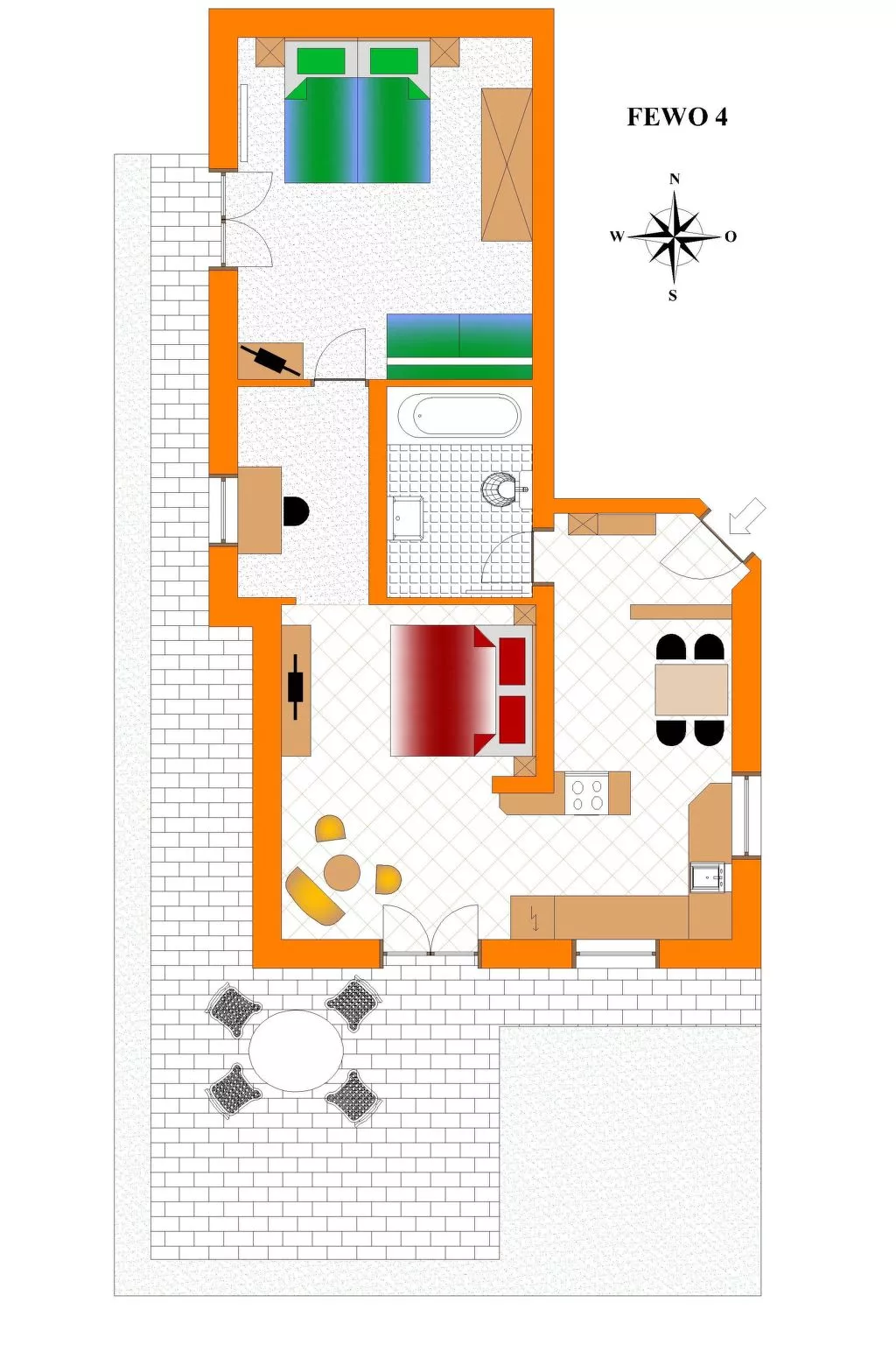 Mit eigenem Garten und Terrasse - Image-tags.info