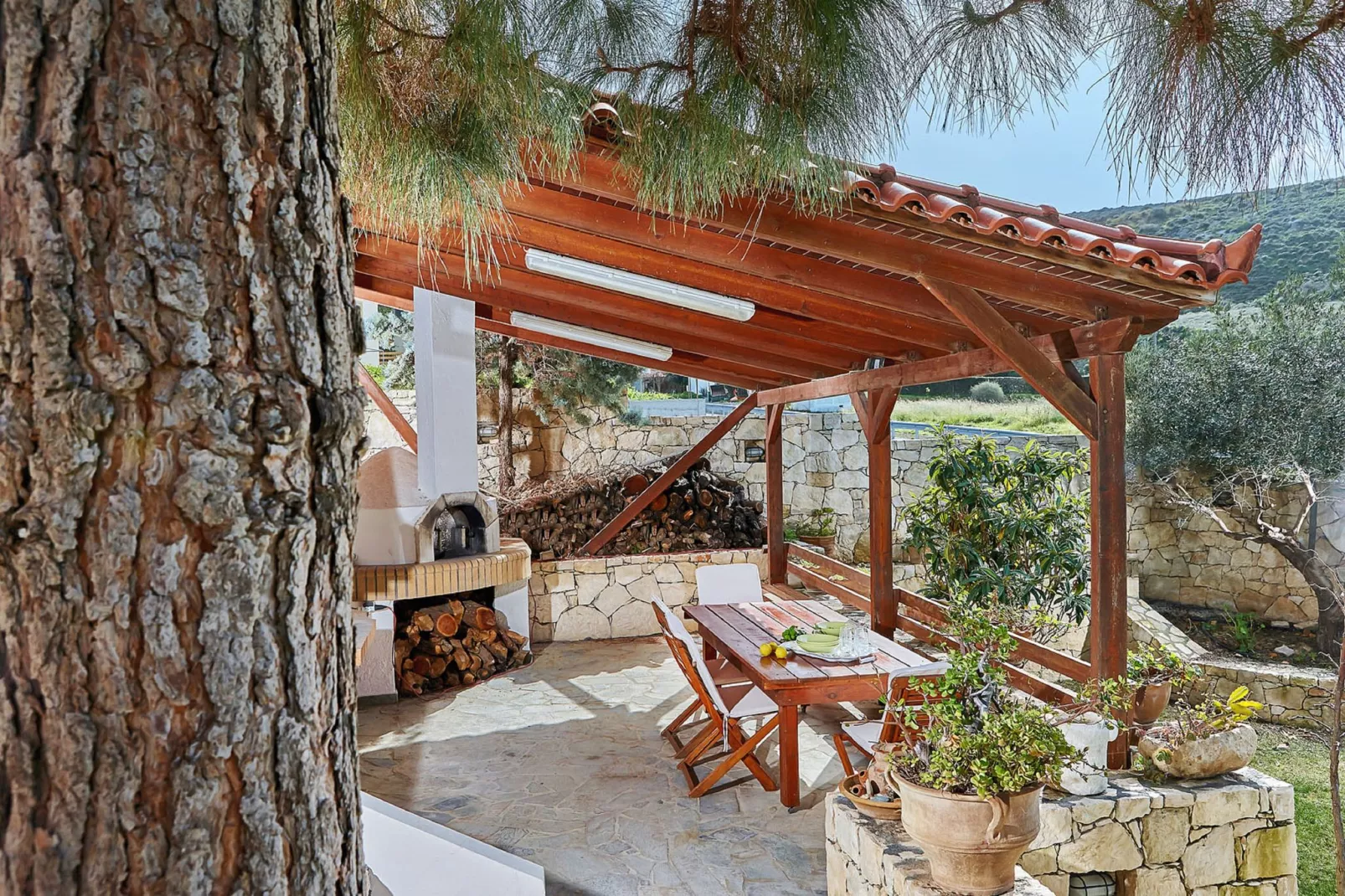 Villa Karteros-Exterior summer