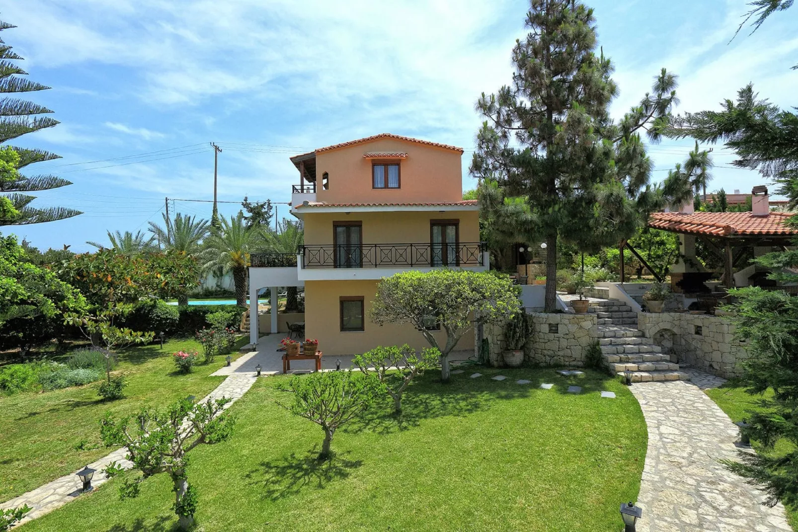 Villa Karteros-Exterior summer