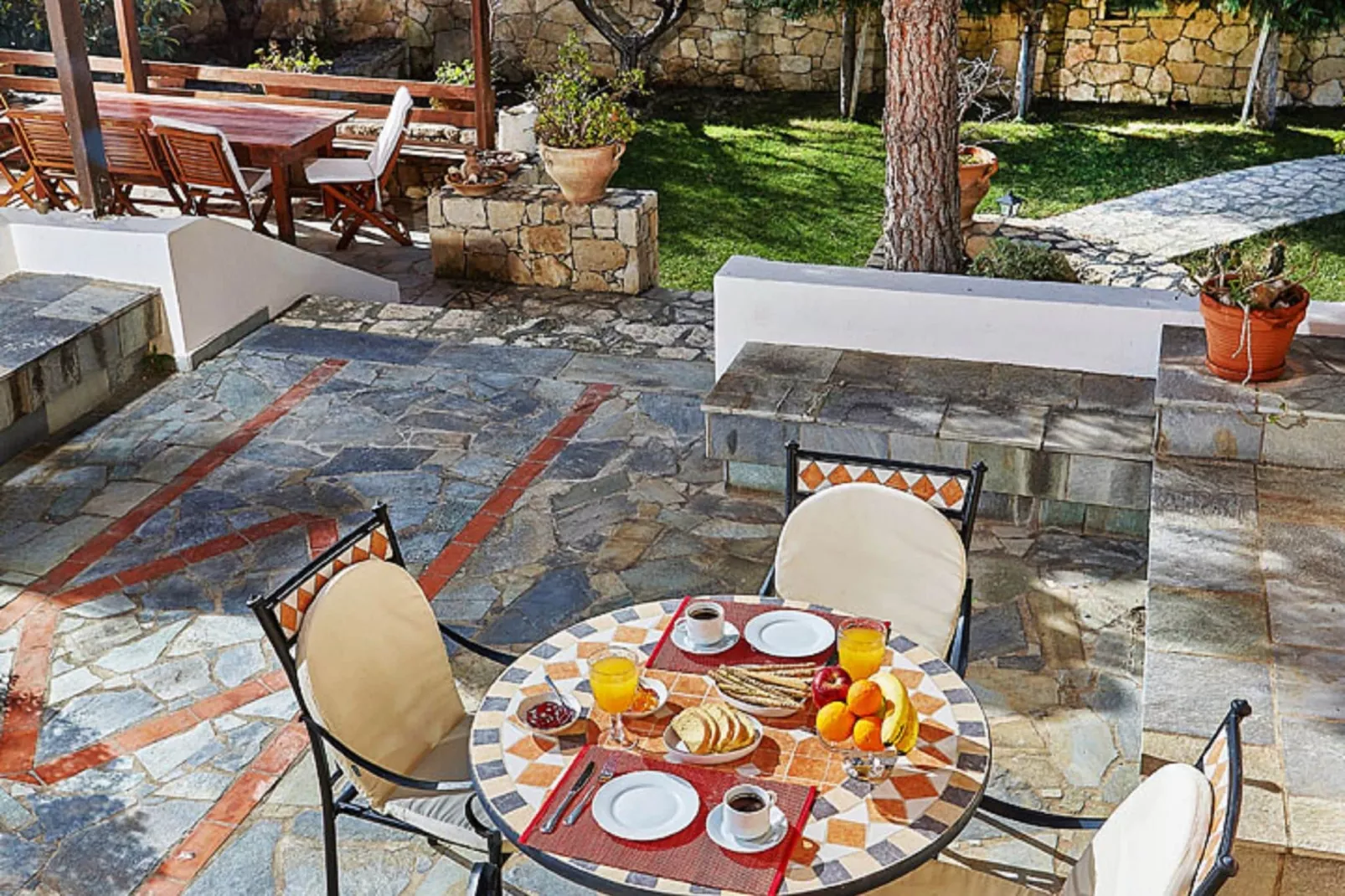 Villa Karteros-Terrace balcony