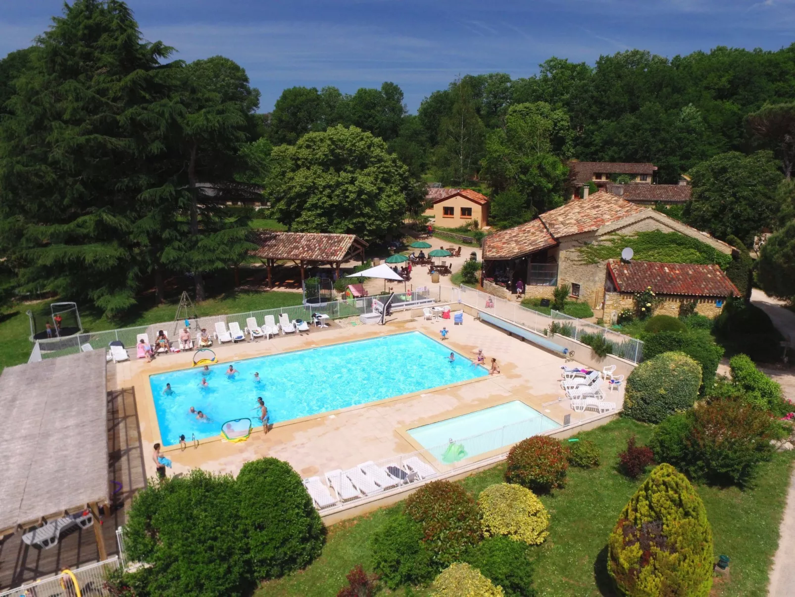 Domäne mit Jacuzzi - Dehors